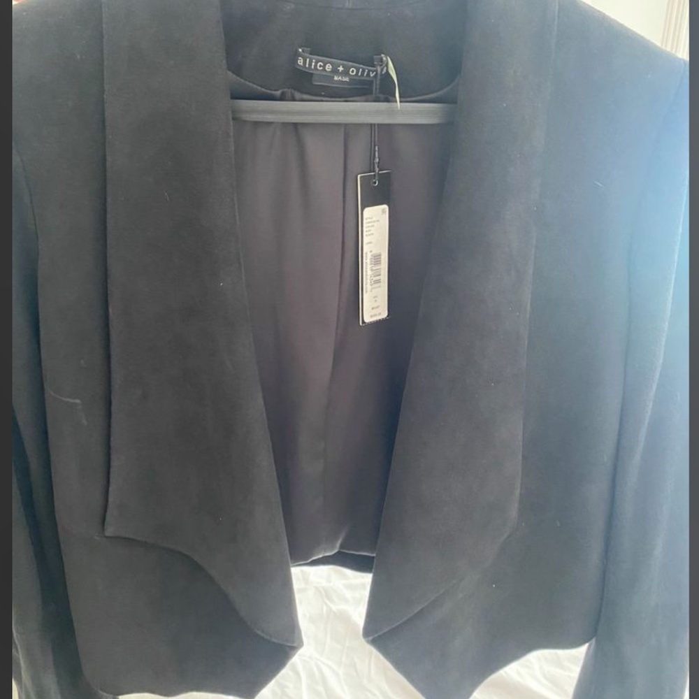 Alice and Olivia Black Jacket